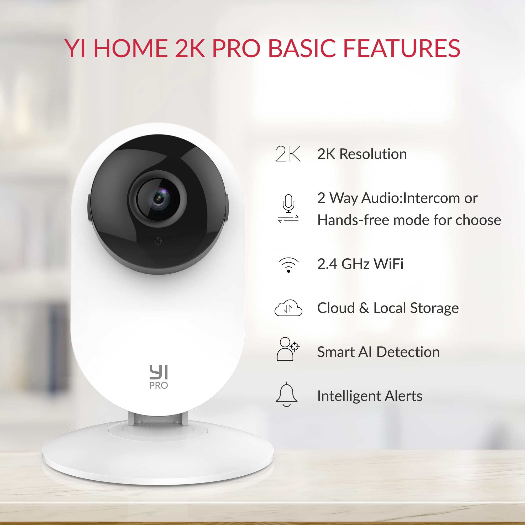 YI Pro 2K Wifi Home Camera 2/4 - Eufy Camera E220 评论和价格