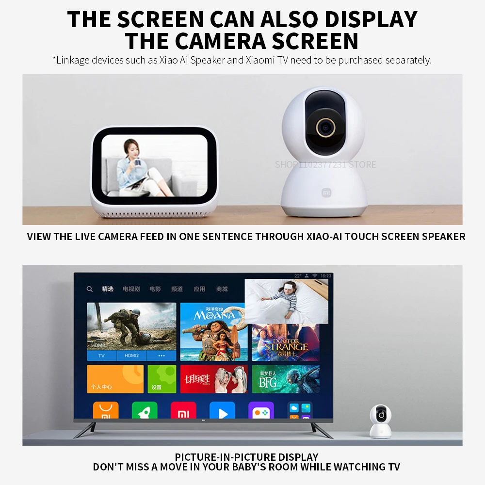 Xiaomi 360° Smart Home Securit - Eufy Camera E220 评论和价格