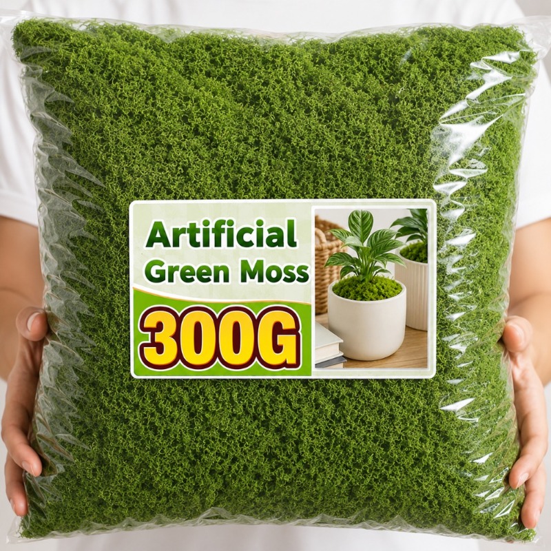 Artificial Green Moss Fake Mos - Sphagnum Moss Dry 评论和价格